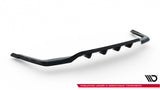 Maxton Design Central Rear Splitter (With Vertical Bars) Lexus Rx F-Sport Mk5 by Maxton Design LE-RX-5-FSPORT-RD1G+RD2G