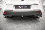Maxton Design Central Rear Splitter (With Vertical Bars) Lexus Ux Mk1 by Maxton Design LE-UX-1-RD1G+RD2G