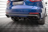 CENTRAL REAR SPLITTER (WITH VERTICAL BARS) MASERATI LEVANTE GTS MK1 by MASERATI MS-LE-1-GTS-RD1G+RD2G