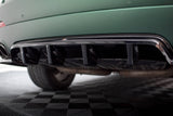 Maxton Design Central Rear Splitter (With Vertical Bars) - Maserati Levante Mk1 by Maxton Design MS-LE-1-RD1G+RD2G
