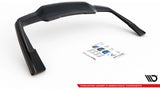 Maxton Design Central Rear Splitter (With Vertical Bars) Mercedes-AMG C 63AMG Coupe C205 Facelift by Maxton Design ME-C-205F-AMG-C-RD1G+RD2G