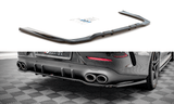 Maxton Design Central Rear Splitter (With Vertical Bars) Mercedes-AMG Cls 53 C257 by Maxton Design ME-CLS-257-53-RD1G+RD2G