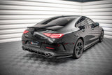 Maxton Design Central Rear Splitter (With Vertical Bars) Mercedes-AMG Cls 53 C257 by Maxton Design ME-CLS-257-53-RD1G+RD2G