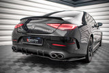 Maxton Design Central Rear Splitter (With Vertical Bars) Mercedes-AMG Cls 53 C257 by Maxton Design ME-CLS-257-53-RD1G+RD2G