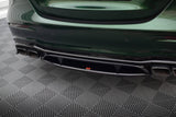 Maxton Design Central Rear Splitter (With Vertical Bars) Mercedes-AMG E63 W213 Facelift by Maxton Design ME-E-213F-63-RD1G+RD2G