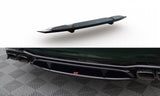 Maxton Design Central Rear Splitter (With Vertical Bars) Mercedes-AMG E63 W213 Facelift by Maxton Design ME-E-213F-63-RD1G+RD2G