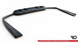 Maxton Design Central Rear Splitter (With Vertical Bars) Mercedes-Benz C AMG-Line W205 Facelift by Maxton Design ME-C-205F-AMGLINE-RD1G+RD2G