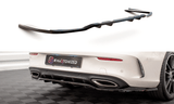 Maxton Design Central Rear Splitter (With Vertical Bars) Mercedes-Benz C Coupe AMG-Line C205 Facelift by Maxton Design ME-C-205F-AMGLINE-C-RD1G+RD2G