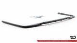 Maxton Design Central Rear Splitter (With Vertical Bars) Mercedes-Benz E AMG-Line Sedan W212 Facelift by Maxton Design ME-E-212F-AMGLINE-RD1G+RD2G