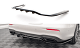 Maxton Design Central Rear Splitter (With Vertical Bars) Mercedes-Benz E AMG-Line W213 Facelift by Maxton Design ME-E-213F-AMGLINE-RD1G+RD2G