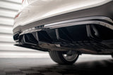 Maxton Design Central Rear Splitter (With Vertical Bars) Mercedes-Benz E AMG-Line W213 Facelift by Maxton Design ME-E-213F-AMGLINE-RD1G+RD2G