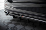Maxton Design Central Rear Splitter (With Vertical Bars) Mercedes-Benz E AMG-Line W214 by Maxton Design ME-E-214-AMGLINE-RD1G+RD2G