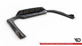 Maxton Design Central Rear Splitter (With Vertical Bars) Mercedes-Benz E AMG-Line W214 by Maxton Design ME-E-214-AMGLINE-RD1G+RD2G