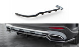 Maxton Design Central Rear Splitter (With Vertical Bars) Mercedes-Benz GLC AMG-Line X254 by Maxton Design ME-GLC-X254-AMGLINE-RD1G+RD2G