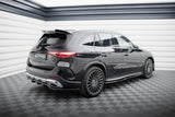 Maxton Design Central Rear Splitter (With Vertical Bars) Mercedes-Benz GLC AMG-Line X254 by Maxton Design ME-GLC-X254-AMGLINE-RD1G+RD2G