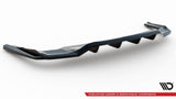 Maxton Design Central Rear Splitter (With Vertical Bars) Mercedes-Benz GLE Coupe AMG-Line C292 by Maxton Design ME-GLE-C292-AMGLINE-RD1G+RD2G