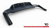 Maxton Design Central Rear Splitter (With Vertical Bars) Mercedes-Benz GLE Coupe AMG-Line C292 by Maxton Design ME-GLE-C292-AMGLINE-RD1G+RD2G