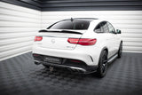 Maxton Design Central Rear Splitter (With Vertical Bars) Mercedes-Benz GLE Coupe AMG-Line C292 by Maxton Design ME-GLE-C292-AMGLINE-RD1G+RD2G