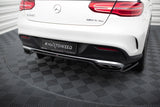 Maxton Design Central Rear Splitter (With Vertical Bars) Mercedes-Benz GLE Coupe AMG-Line C292 by Maxton Design ME-GLE-C292-AMGLINE-RD1G+RD2G