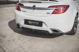 CENTRAL REAR SPLITTER (WITH VERTICAL BARS) BUICK REGAL GS / OPEL INSIGNIA MK. 1 OPC FACELIFT by BUICK OP-IS-1F-OPC-RD1G+RD2G