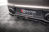 Maxton Design Central Rear Splitter (With Vertical Bars) Porsche 911 Carrera 4S 992 by Maxton Design PO-911-992-CA-4S-RD1G+RD2G