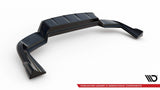 Maxton Design Central Rear Splitter (With Vertical Bars) Porsche Cayenne Coupe Mk3 by Maxton Design PO-CAY-3-C-RD1G+RD2G