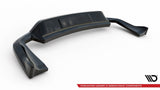 Maxton Design Central Rear Splitter (With Vertical Bars) Porsche Cayenne Mk2 Facelift by Maxton Design PO-CAY-2F-RD1G+RD2G