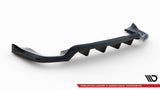 Maxton Design Central Rear Splitter (With Vertical Bars) Porsche Cayenne Mk2 Facelift by Maxton Design PO-CAY-2F-RD1G+RD2G