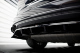 Maxton Design Central Rear Splitter (With Vertical Bars) Porsche Cayenne Mk2 Facelift by Maxton Design PO-CAY-2F-RD1G+RD2G