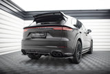 Maxton Design Central Rear Splitter (With Vertical Bars) Porsche Cayenne Sport Design Mk3 by Maxton Design PO-CAY-3-SPORT-RD1G+RD2G