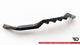 Maxton Design Central Rear Splitter (With Vertical Bars) Porsche Cayenne Sport Design Mk3 by Maxton Design PO-CAY-3-SPORT-RD1G+RD2G