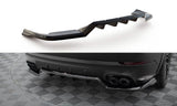 Maxton Design Central Rear Splitter (With Vertical Bars) Porsche Cayenne Sport Design Mk3 by Maxton Design PO-CAY-3-SPORT-RD1G+RD2G