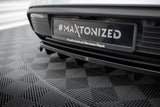 Maxton Design Central Rear Splitter (With Vertical Bars) Porsche Taycan / Taycan 4 / Taycan 4S / Taycan GTS Mk1 by Maxton Design PO-TAY-1-RD1G+RD2G