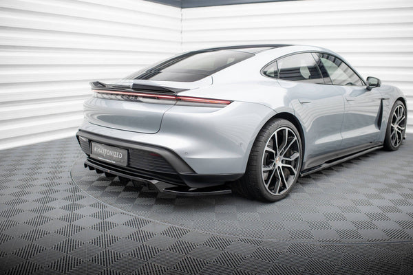 Maxton Design Central Rear Splitter - (With Vertical Bars) Porsche ...
