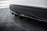 CENTRAL REAR SPLITTER (WITH VERTICAL BARS) TESLA MODEL X MK1 FACELIFT by TESLA TE-MODELX-1F-RD1G+RD2G