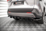 CENTRAL REAR SPLITTER (WITH VERTICAL BARS) TOYOTA RAV4 MK5 by TOYOTA TO-RAV4-5-RD1G+RD2G