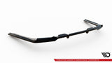 Maxton Design Central Rear Splitter (With Vertical Bars) V.1 BMW 5 M-Pack G60 by Maxton Design BM-5-G60-MPACK-RD1G+RD3G