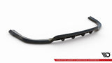 Maxton Design Central Rear Splitter (With Vertical Bars) V.1 - BMW X5 M-PACK G05 (Facelift) by Maxton Design BM-X5-05F-MPACK-RD1G+RD3G