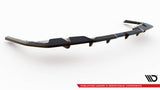 Maxton Design Central Rear Splitter (With Vertical Bars) V.1 BMW I4 M-Pack G26 by Maxton Design BM-I4-G26-MPACK-RD1G+RD3G
