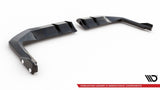 CENTRAL REAR SPLITTER (WITH VERTICAL BARS) V.1 + FLAPS HONDA CIVIC TYPE-R MK 11 by HONDA HO-CI-11-TYPE-R-RSD1G+RD1G+RSF1B