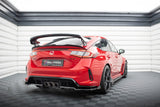 CENTRAL REAR SPLITTER (WITH VERTICAL BARS) V.1 + FLAPS HONDA CIVIC TYPE-R MK 11 by HONDA HO-CI-11-TYPE-R-RSD1G+RD1G+RSF1B