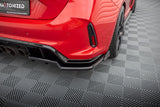 CENTRAL REAR SPLITTER (WITH VERTICAL BARS) V.1 + FLAPS HONDA CIVIC TYPE-R MK 11 by HONDA HO-CI-11-TYPE-R-RSD1G+RD1G+RSF1B