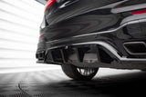 Maxton Design Central Rear Splitter (With Vertical Bars) V.1 Mercedes-AMG GLC 63 SUV X253 by Maxton Design ME-GLC-X253-63-RD1G+RD2G