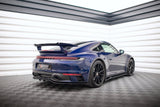 Maxton Design Central Rear Splitter (With Vertical Bars) V.1 Porsche 911 Carrera Aero 992 / Carrera GTS 992 by Maxton Design