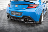 CENTRAL REAR SPLITTER (WITH VERTICAL BARS) V.1 TOYOTA GR86 MK1 by TOYOTA TO-GR86-1-RD1G+RD4G