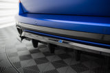 Maxton Design Central Rear Splitter (With Vertical Bars) V.2 - BMW X5 M-Pack G05 (Facelift) by Maxton Design BM-X5-05F-MPACK-RD2G+RD3G