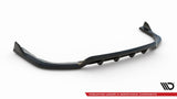 Maxton Design Central Rear Splitter (With Vertical Bars) V.2 - BMW X5 M-Pack G05 (Facelift) by Maxton Design BM-X5-05F-MPACK-RD2G+RD3G