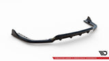 Maxton Design Central Rear Splitter (With Vertical Bars) V.2 BMW X6 M-Pack G06 Facelift by Maxton Design BM-X6-G06F-MPACK-RD2G+RD3G