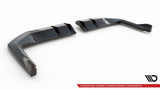 CENTRAL REAR SPLITTER (WITH VERTICAL BARS) V.2 HONDA CIVIC TYPE-R MK 11 by HONDA HO-CI-11-TYPE-R-RSD2G+RD1G