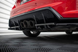 CENTRAL REAR SPLITTER (WITH VERTICAL BARS) V.2 HONDA CIVIC TYPE-R MK 11 by HONDA HO-CI-11-TYPE-R-RSD2G+RD1G